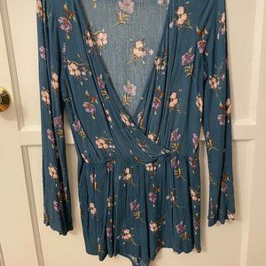Tilly's blue romper